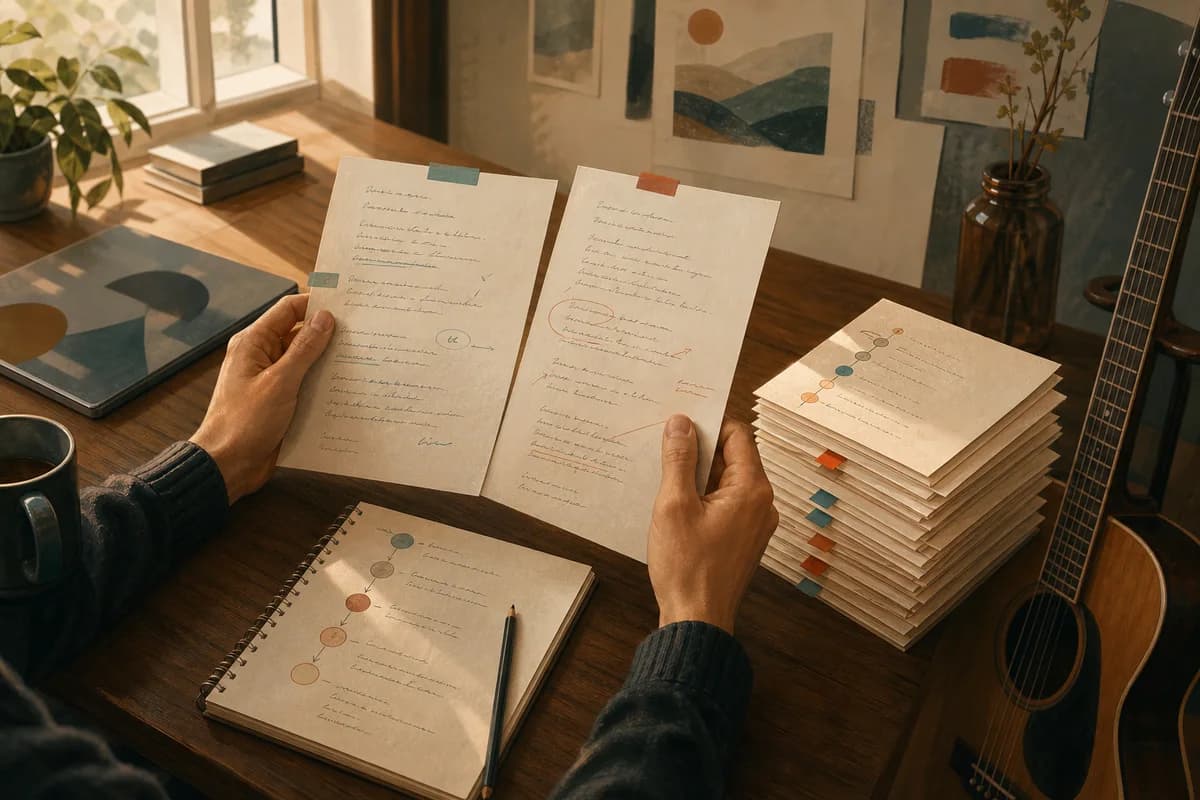 Songwriting version control — cover