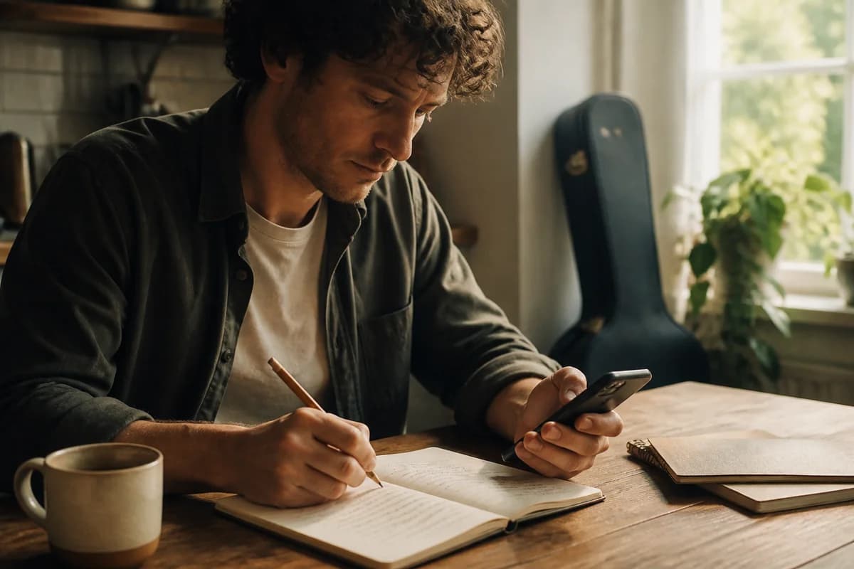 Kordra Capture: a pocket field notebook for song ideas